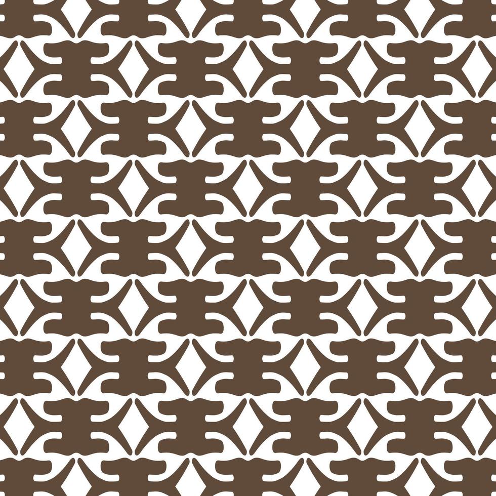 Decorative wallpaper design in shape. Repeated geometric ornamental pattern. Abstract background vector