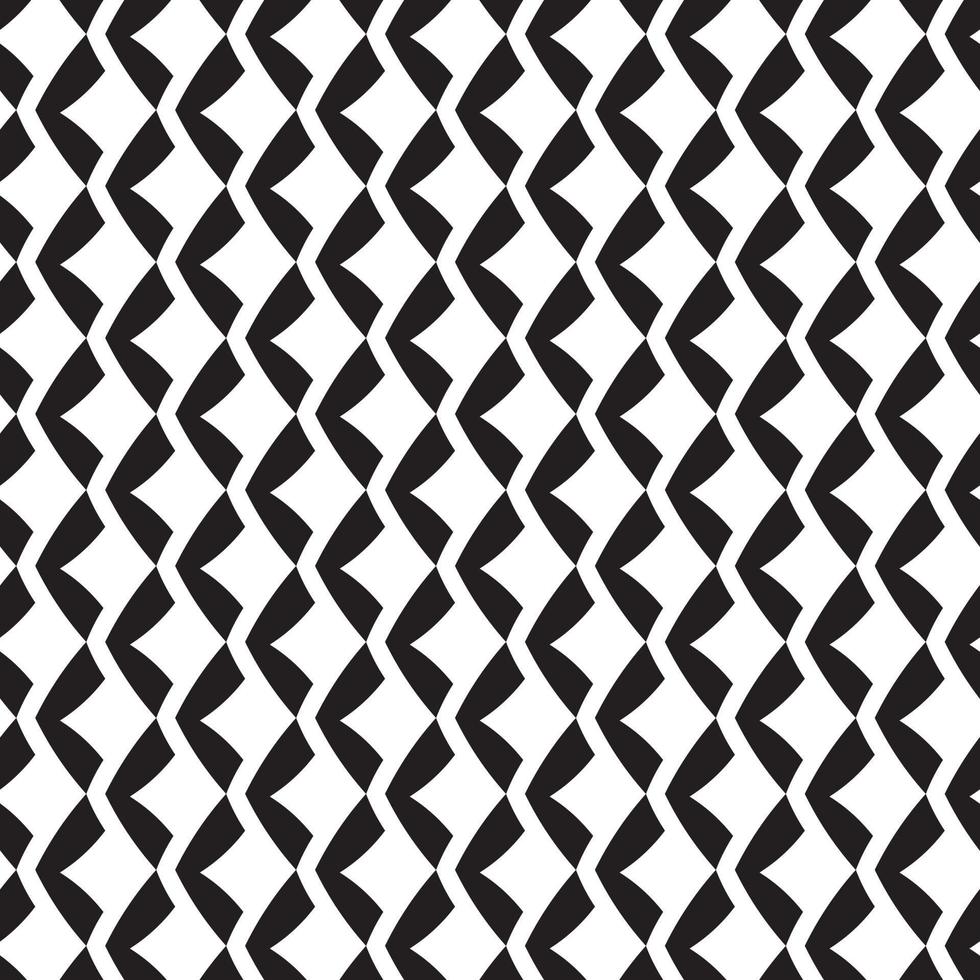 Abstract background texture in geometric ornamental style. black and white x cross vector pattern or background