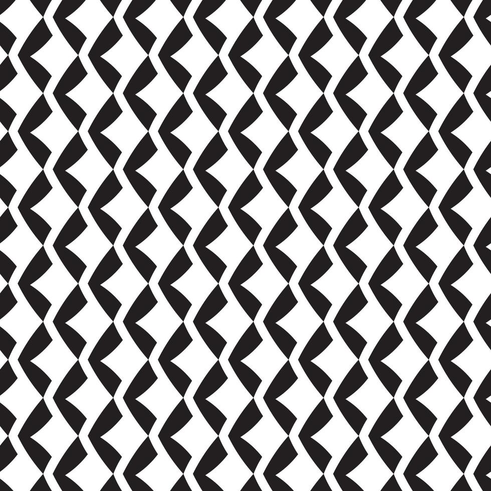 Abstract background texture in geometric ornamental style. black and white x cross vector pattern or background