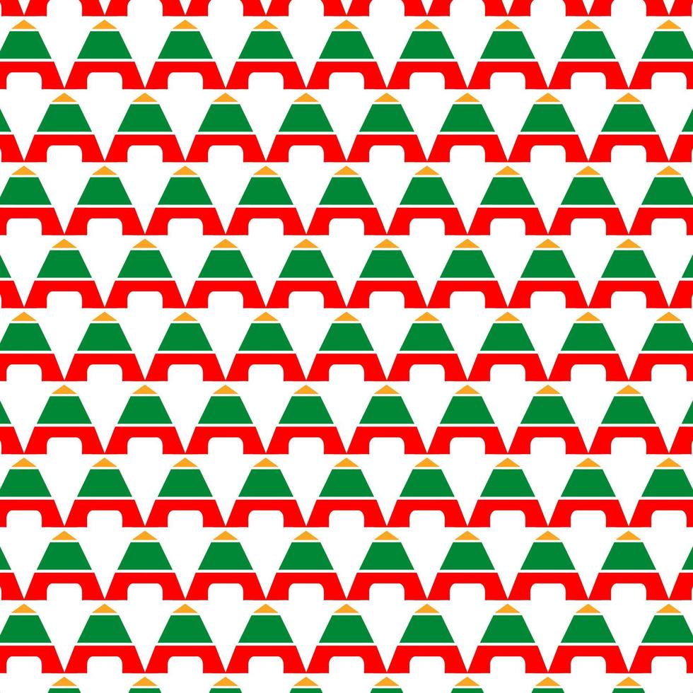 patrón de triángulo colorido. patrón repetido abstracto con triángulos. ilustración vectorial vector