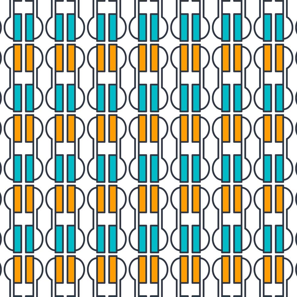 Art deco trellis pattern vector. Repeated tiles background design. Using for digital paper, fabric, textile print. vector