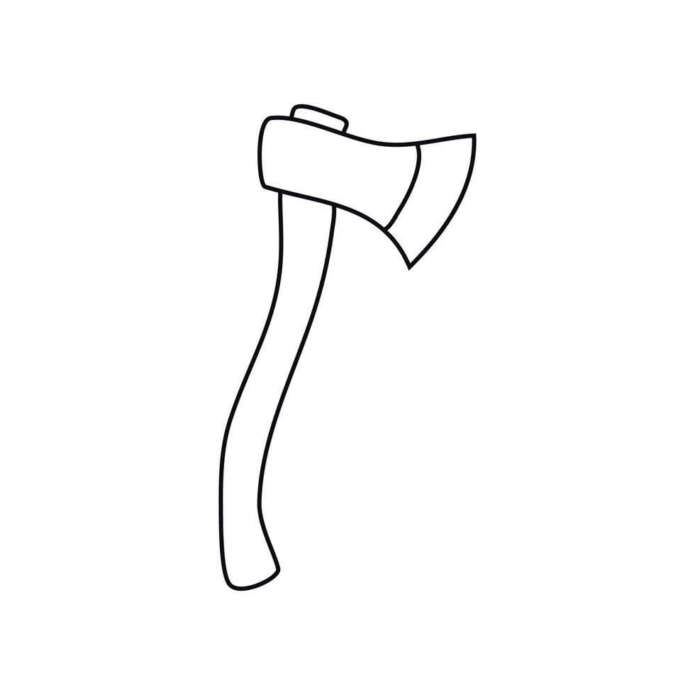 Vector hand drawn flat linear illustration