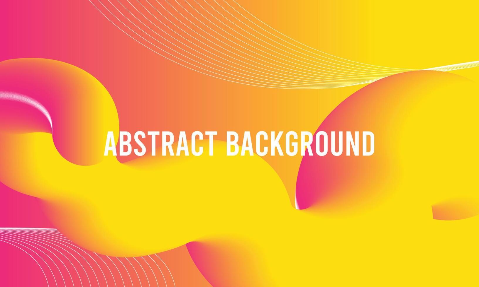 Copy space gradient yellow background vector