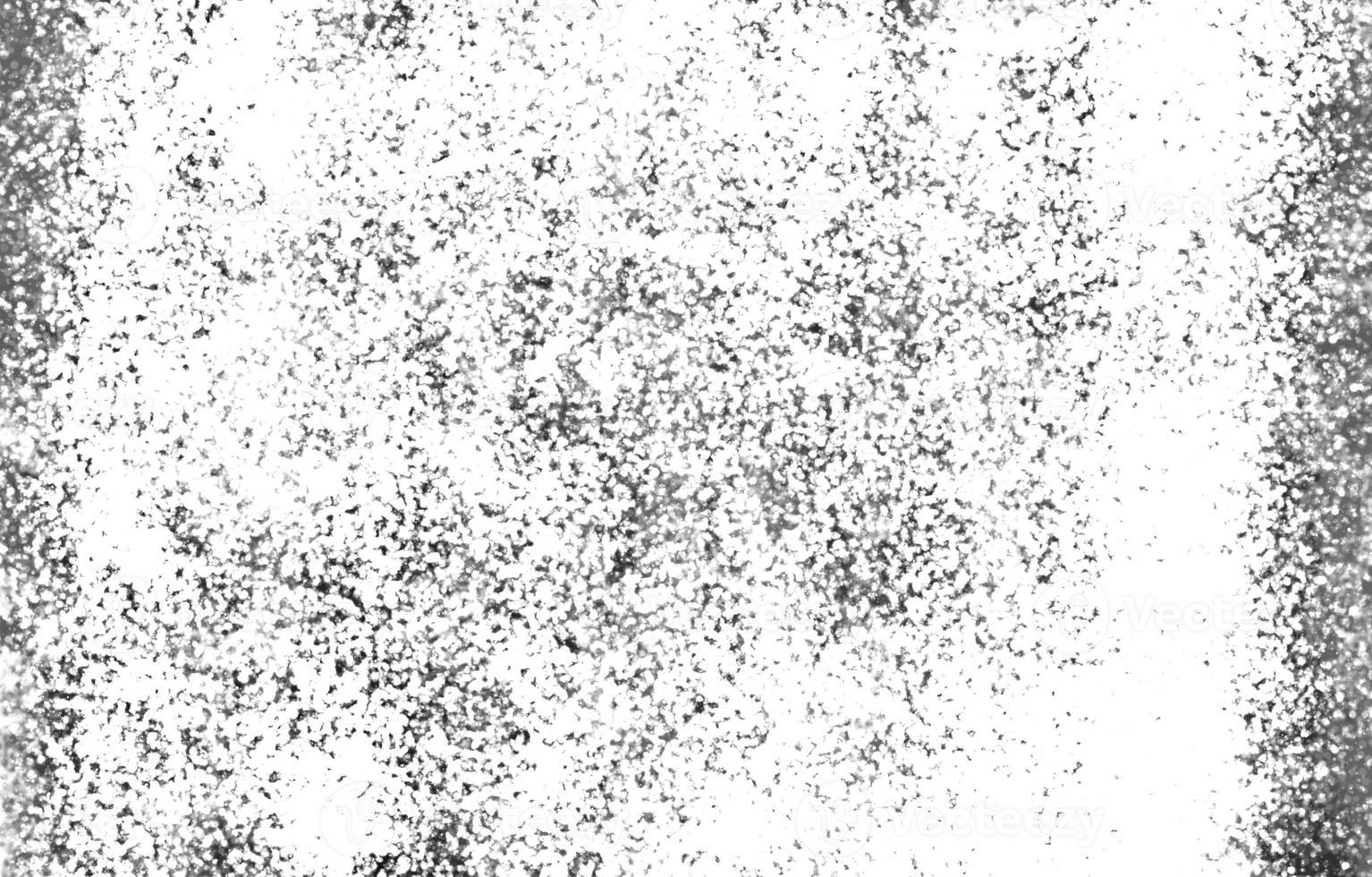 Grunge Black And White Urban. Dark Messy Dust Overlay Distress Background. Easy To Create Abstract Dotted, Scratched, Vintage Effect With Noise And Grain photo