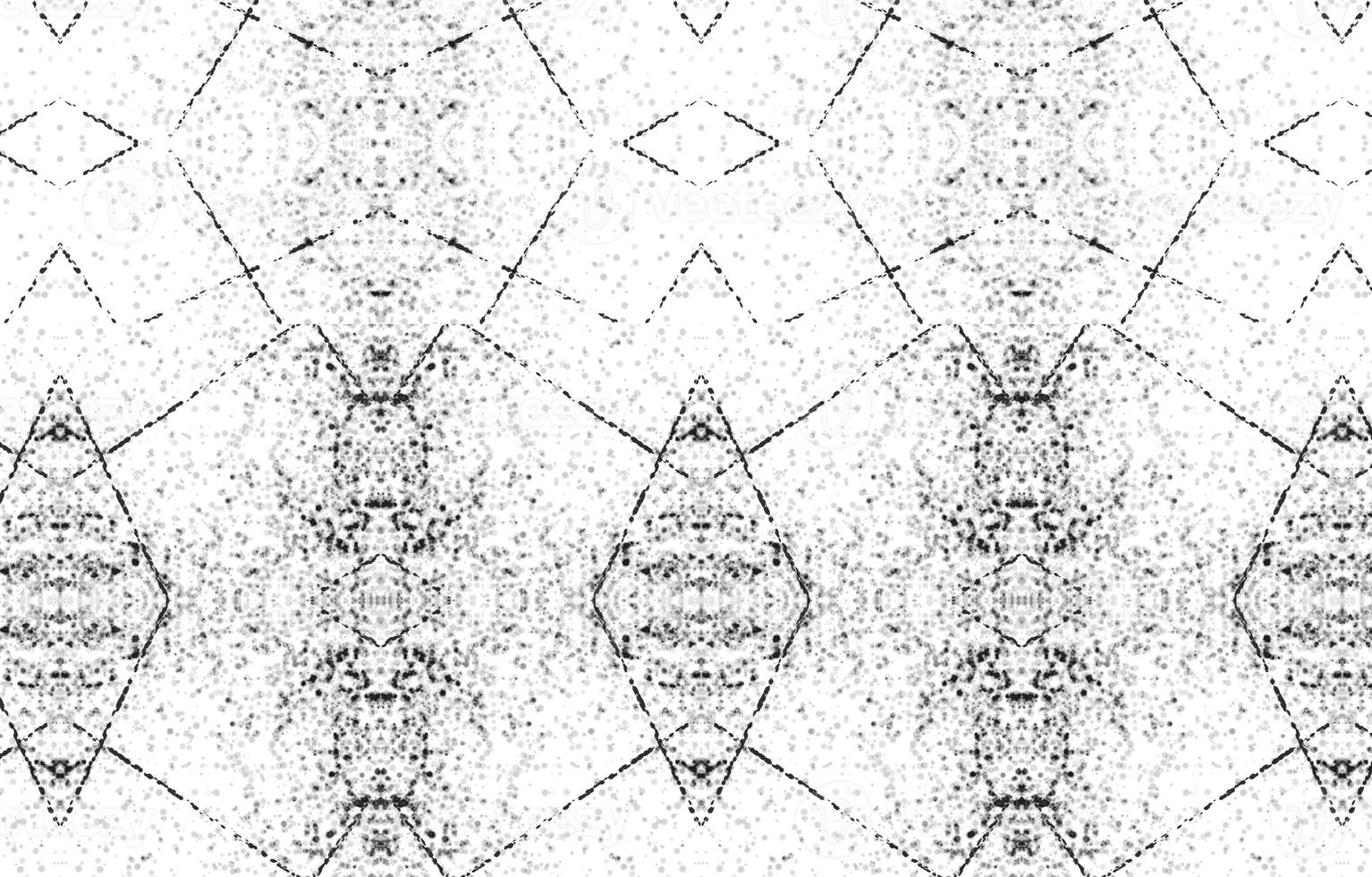 Grunge Black And White Urban. Dark Messy Dust Overlay Distress Background. Easy To Create Abstract Dotted, Scratched, Vintage Effect With Noise And Grain photo