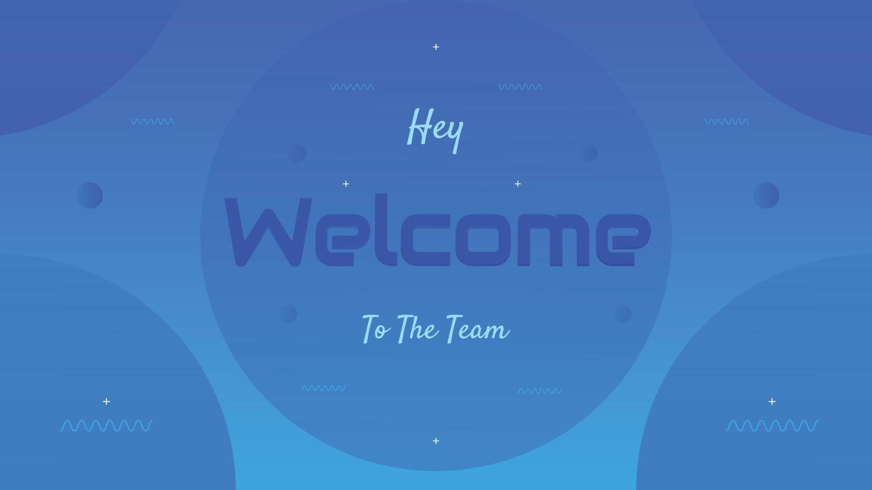 Welcome banner and sign with colorful background design vector