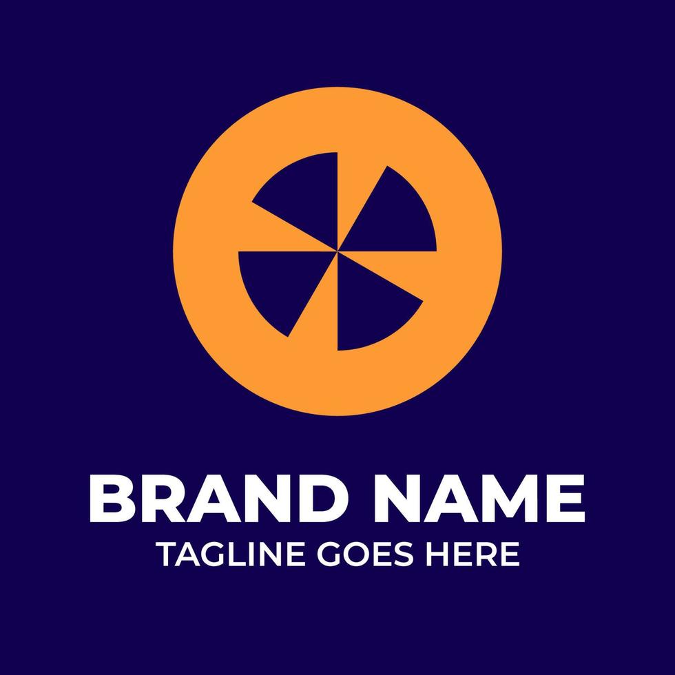 Logo is the brand identity of a company, this logo with guideline style guide vector