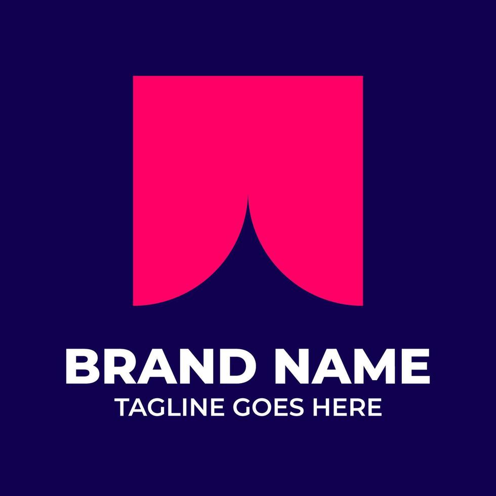 Logo is the brand identity of a company, this logo with guideline style guide vector