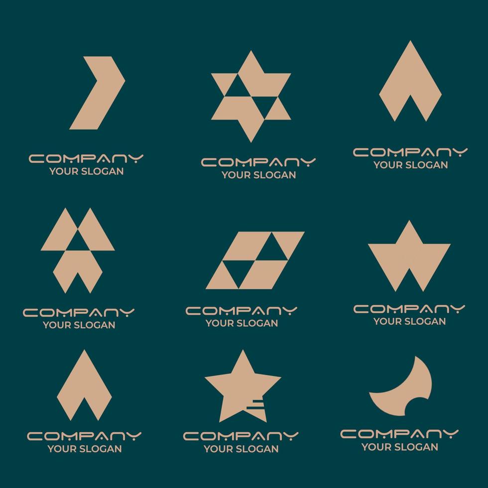 logotipo de monograma necesidades de logotipo único para la empresa logotipo de monograma necesidades de logotipo único para la empresa vector