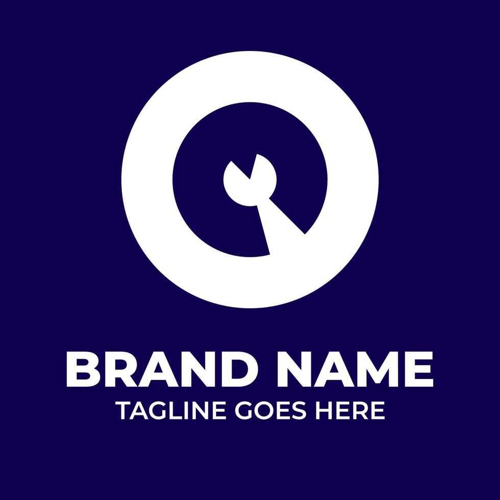 Logo is the brand identity of a company, this logo with guideline style guide vector