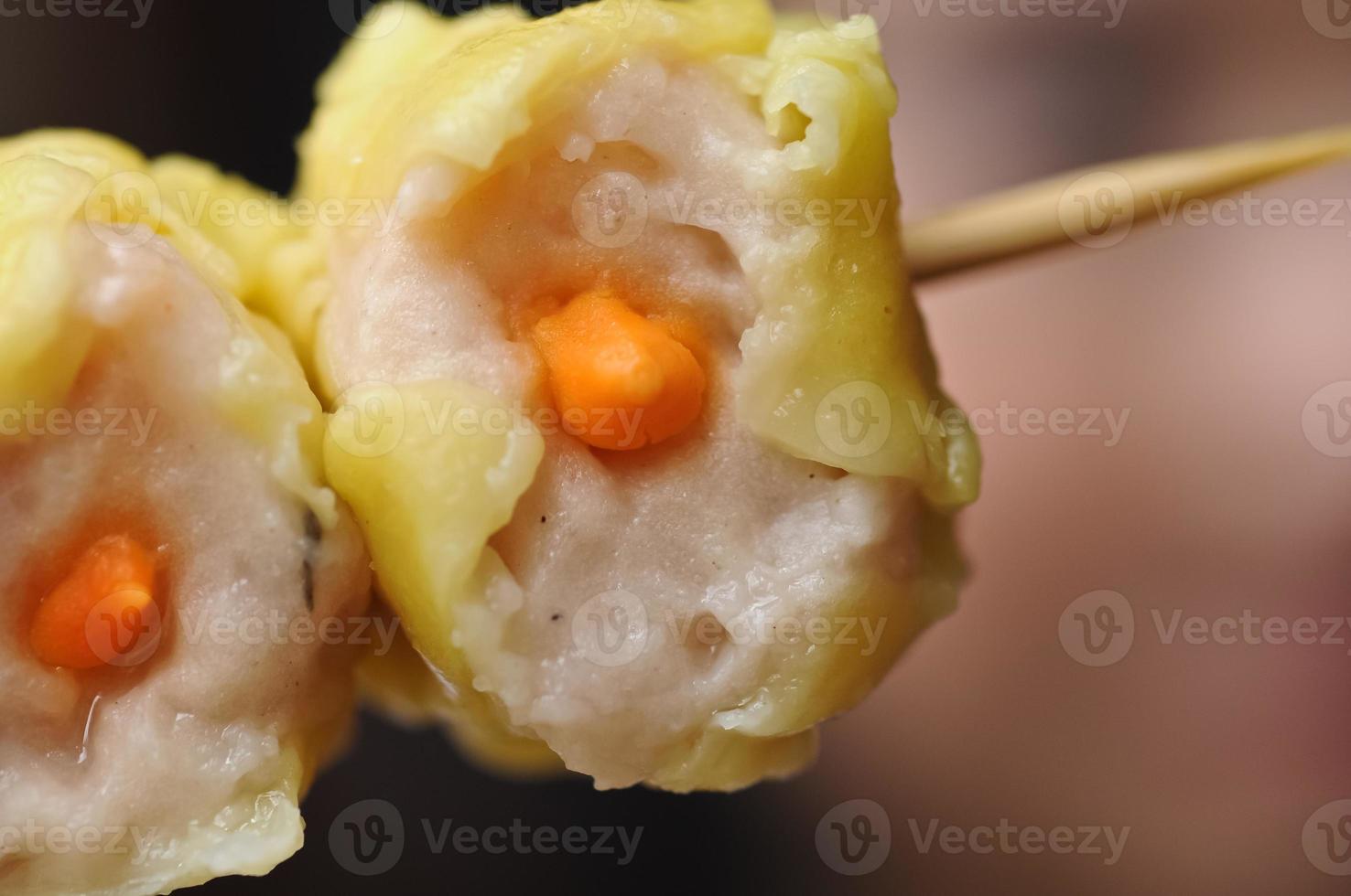 Shu Mai - Chinese minced pork dumpling for Yum Cha tea time photo