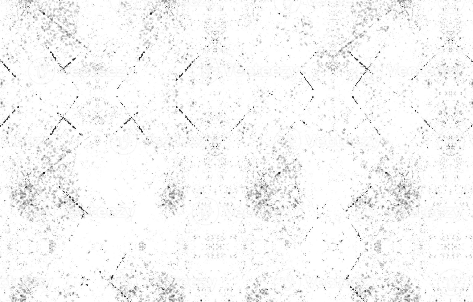 Grunge black and white pattern. Monochrome particles abstract texture. Background of cracks, scuffs, chips, stains, ink spots, lines. Dark design background surface. photo