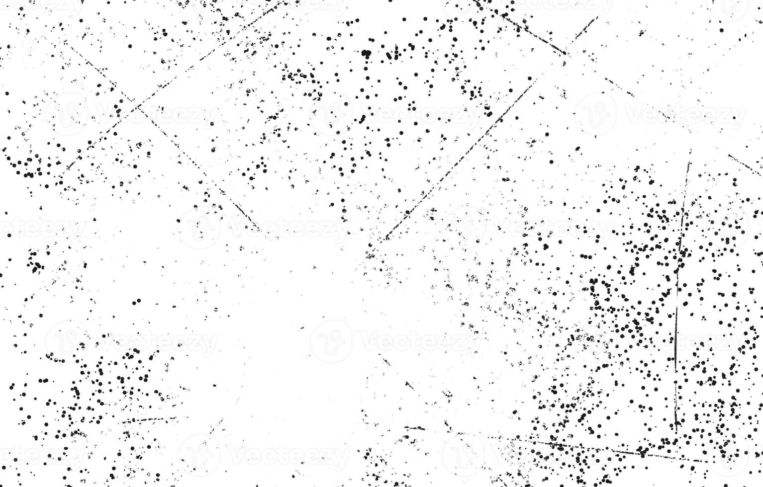 Grunge black and white pattern. Monochrome particles abstract texture. Background of cracks, scuffs, chips, stains, ink spots, lines. Dark design background surface. photo