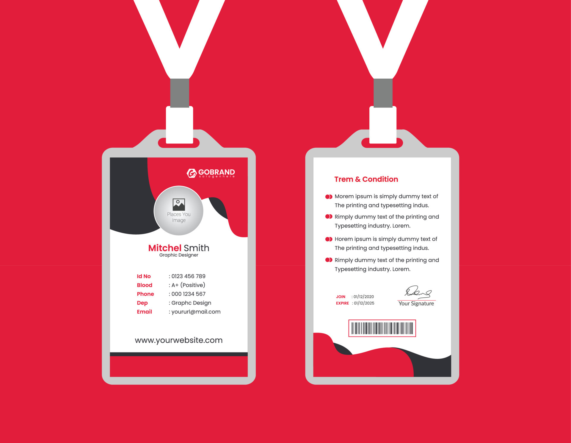 Nerv Id Card Template