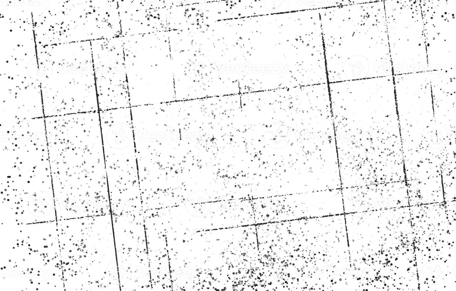 Grunge Black And White Urban. Dark Messy Dust Overlay Distress Background. Easy To Create Abstract Dotted, Scratched, Vintage Effect With Noise And Grain photo