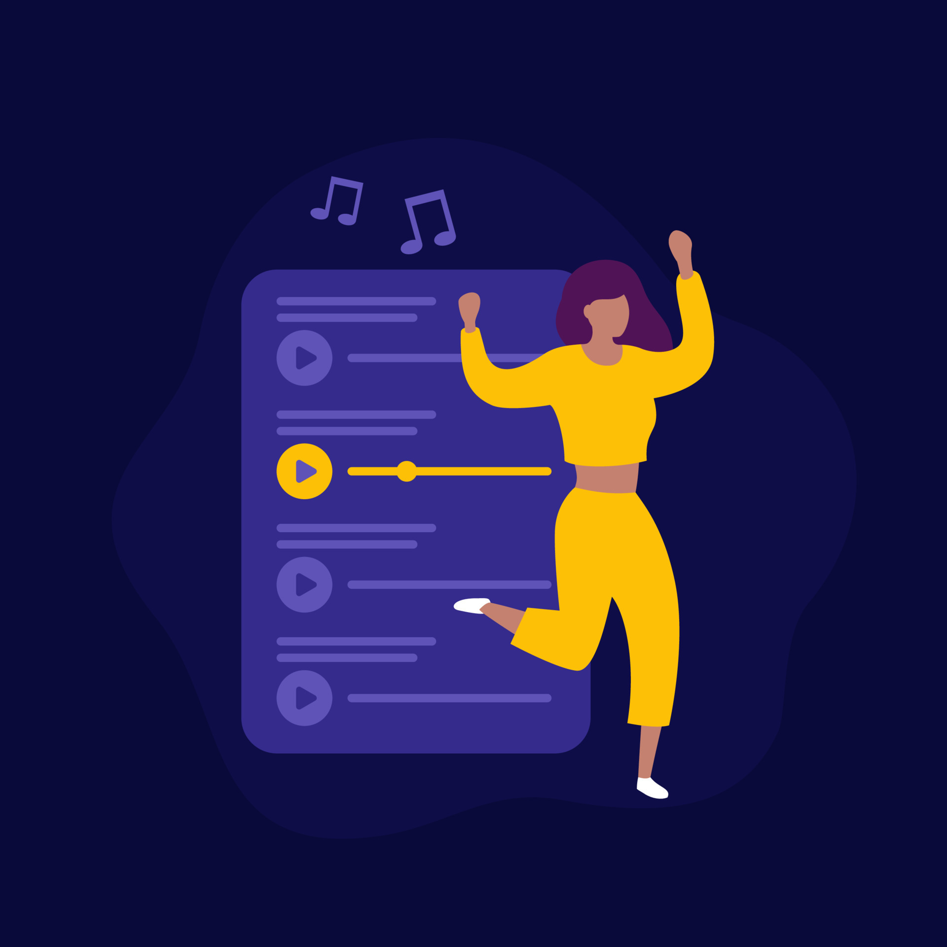 Music Playlist And A Girl Songs Online Streaming Service 10702648 music-playlist-and-a-girl-songs-online-streaming-service-10702648