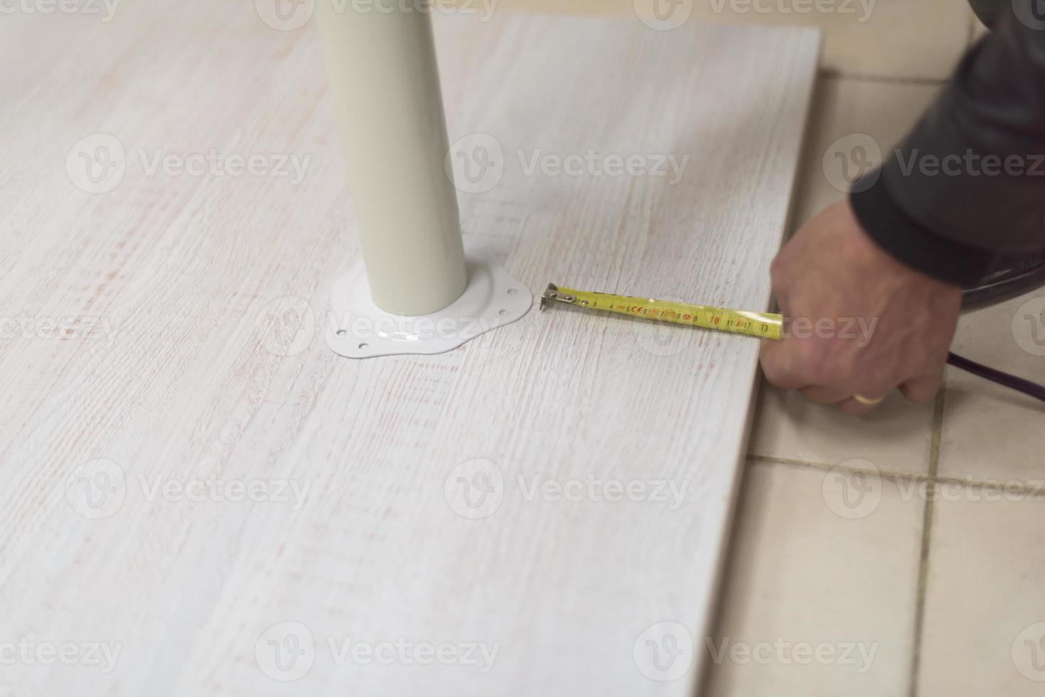 carpenter worker measuring photo