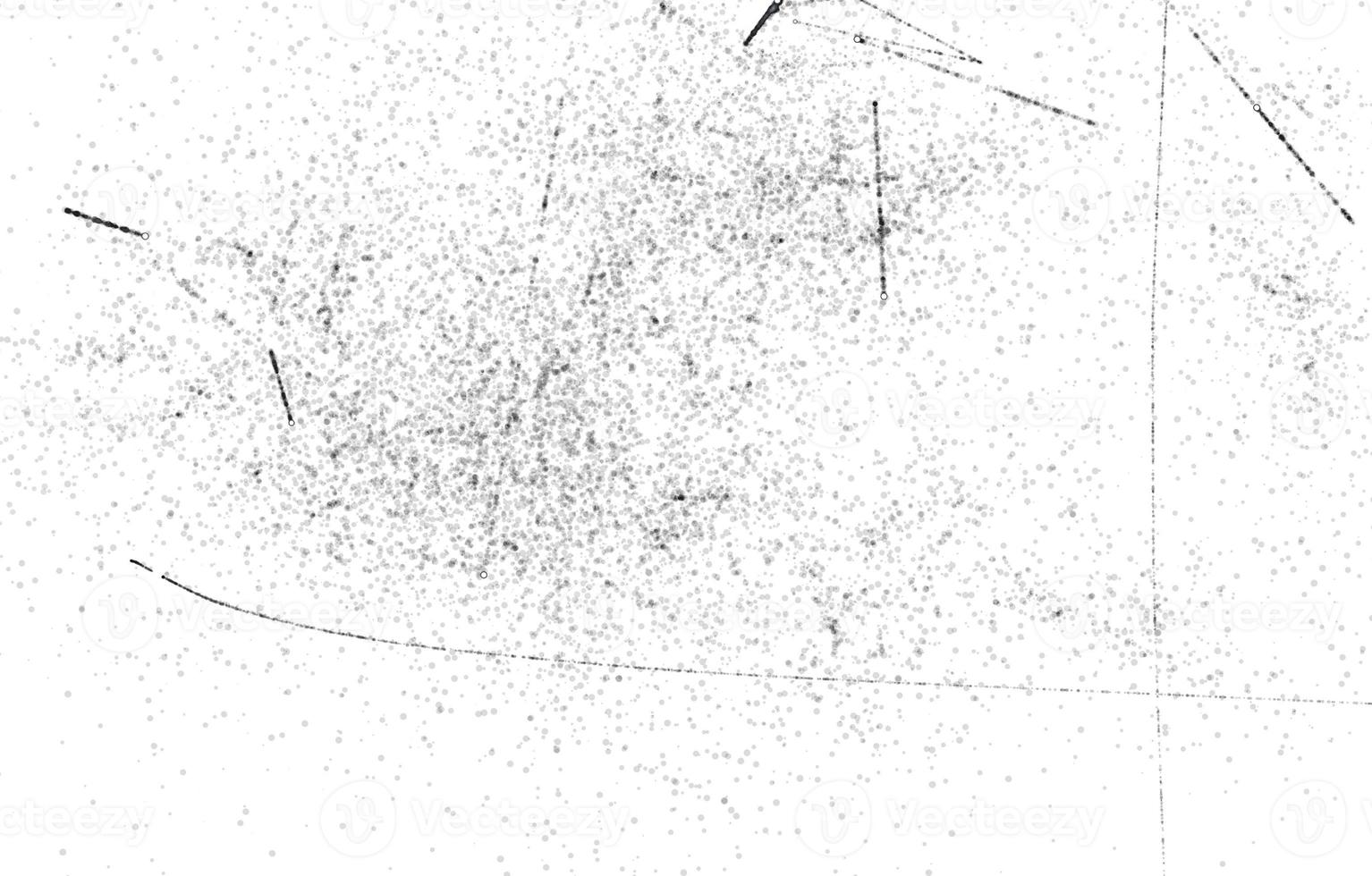 Monochrome particles abstract texture.Overlay illustration over any design to create grungy vintage effect and depth. photo