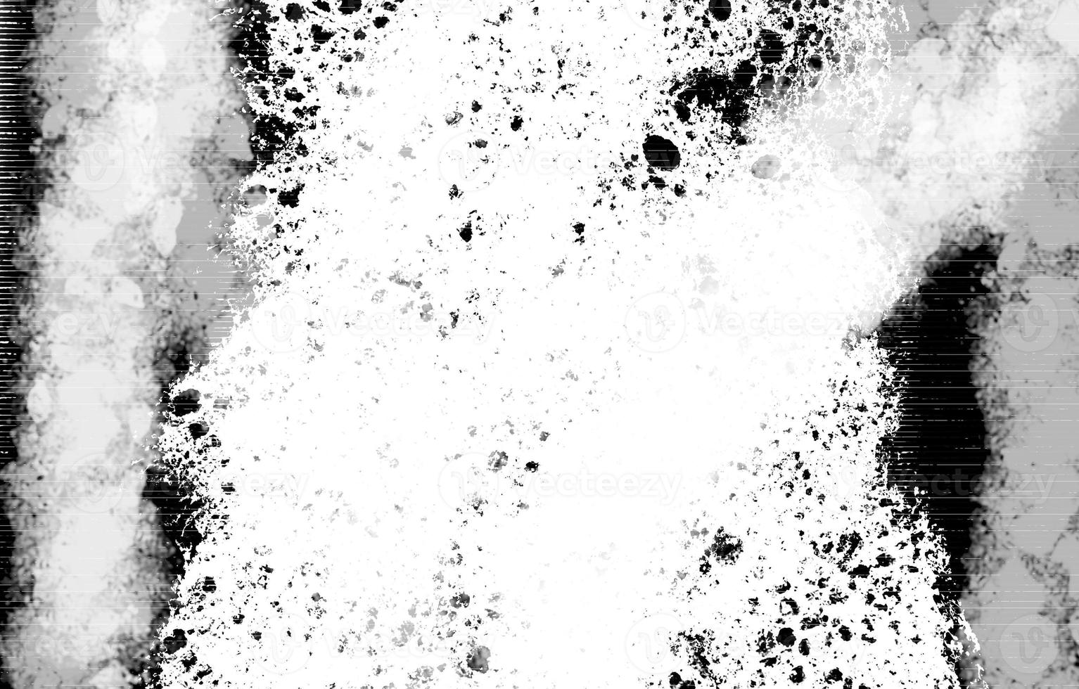 Dark Messy Dust Overlay Distress Background. Easy To Create Abstract Dotted, Scratched, Vintage Effect With Noise And Grain photo