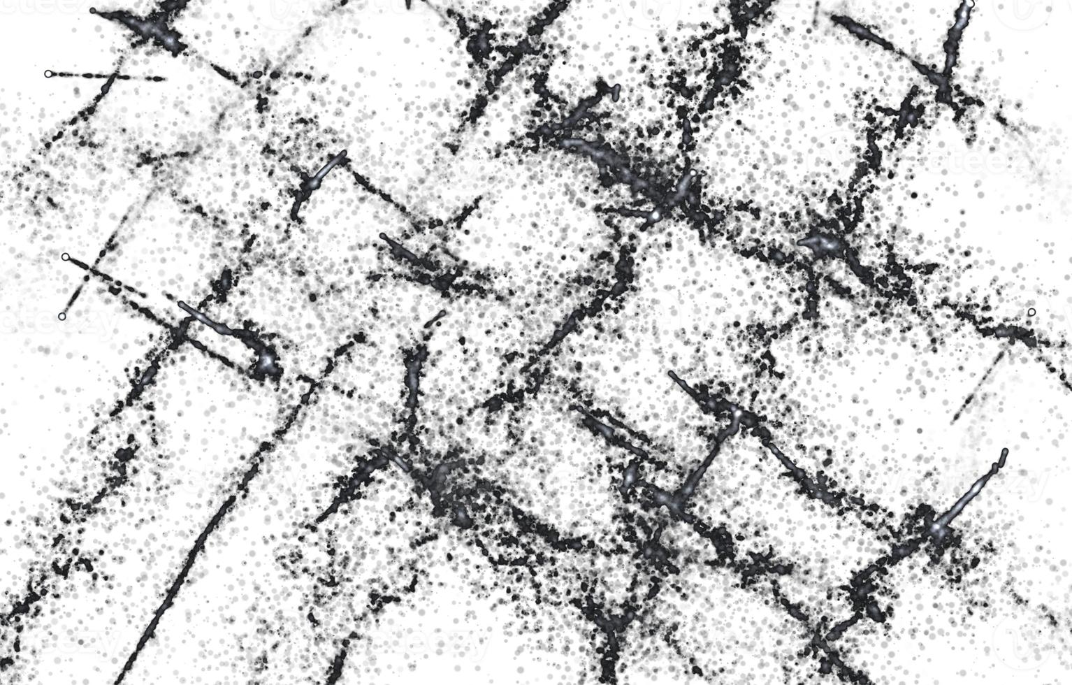 Dark Messy Dust Overlay Distress Background. Easy To Create Abstract Dotted, Scratched, Vintage Effect With Noise And Grain photo