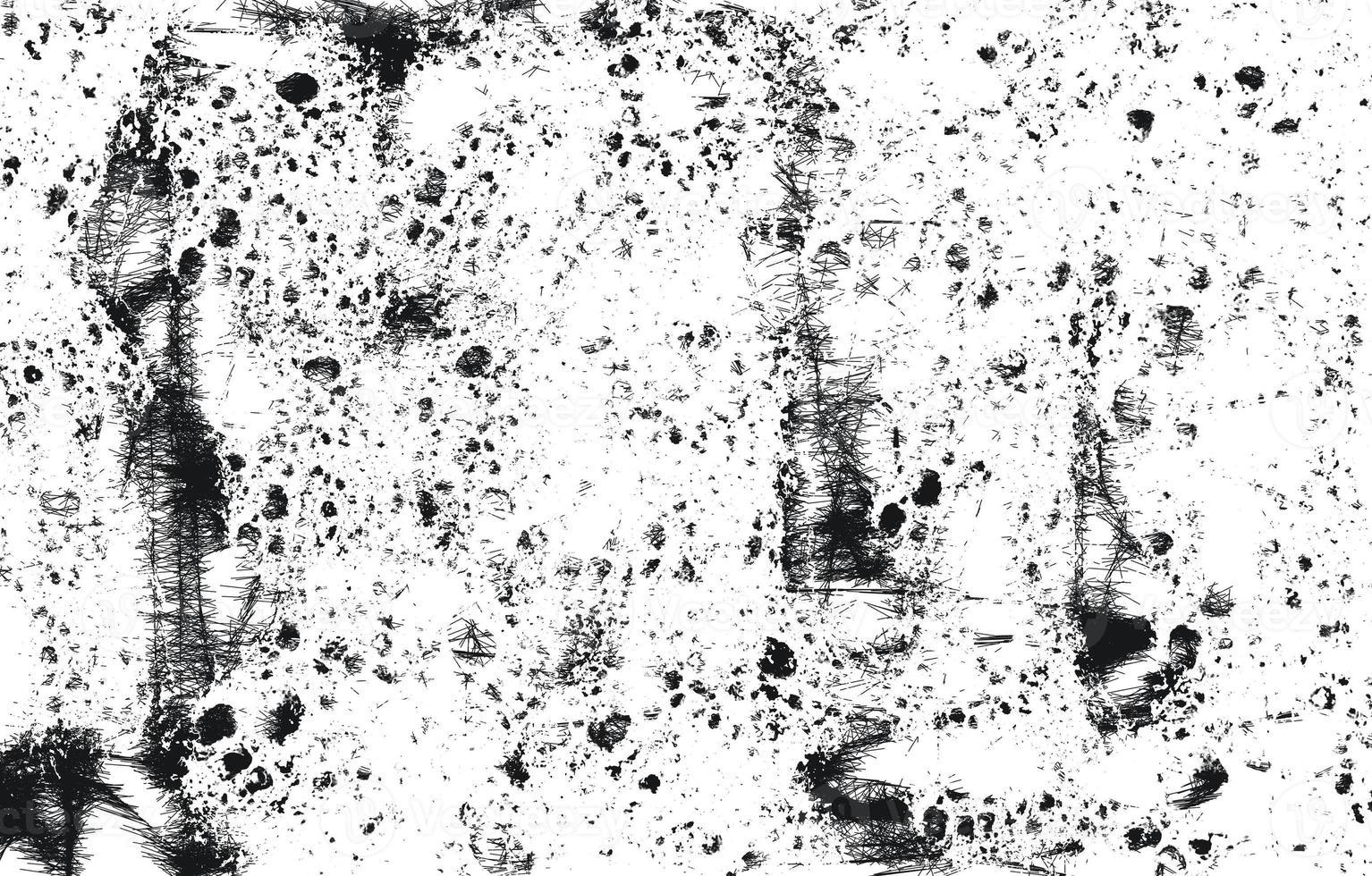 Dust and Scratched Textured Backgrounds.Grunge white and black wall background.Dark Messy Dust Overlay Distress Background. Easy To Create Abstract Dotted, Scratched photo
