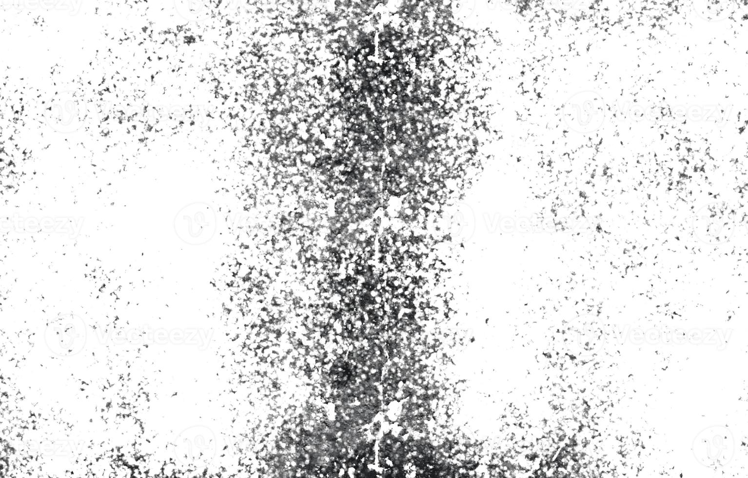 Monochrome particles abstract texture.Overlay illustration over any design to create grungy vintage effect and depth. photo