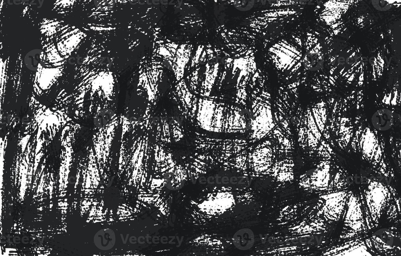 Distressed overlay texture of rusted peeled metal.Grunge Black And White Urban Texture. Dark Messy Dust Overlay Distress Background. photo
