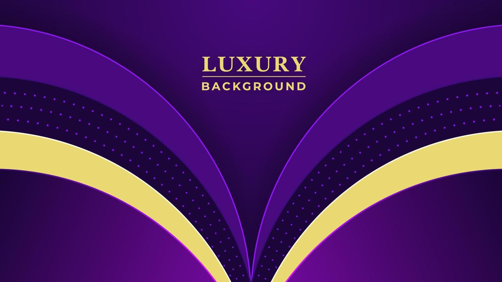 Unique Style Gradient Golden Luxury Background Design vector