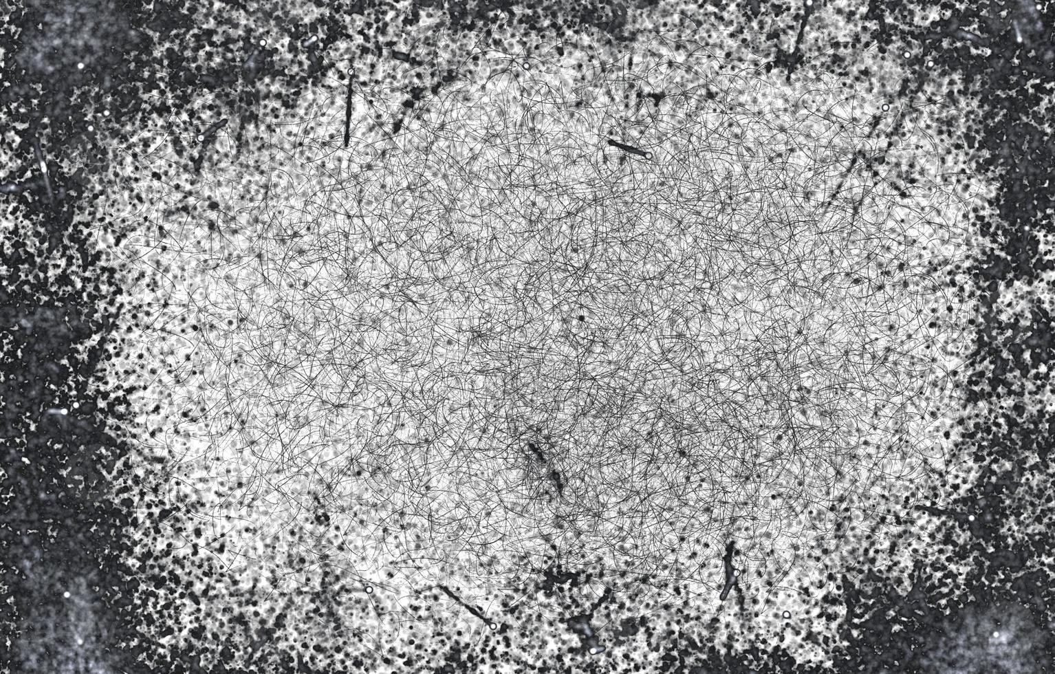 Dark Messy Dust Overlay Distress Background. Easy To Create Abstract Dotted, Scratched, Vintage Effect With Noise And Grain photo