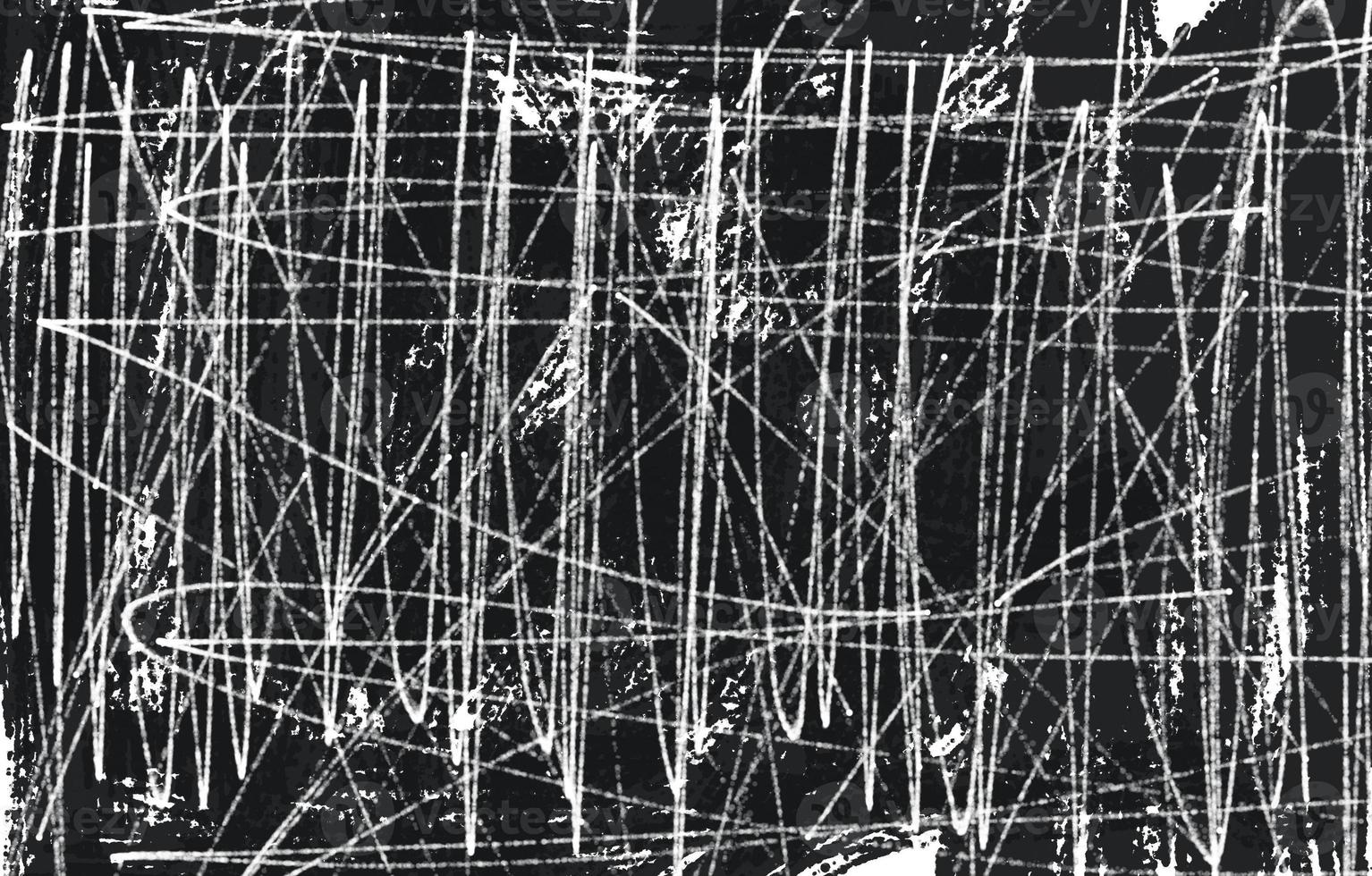 Grunge Black And White Urban. Dark Messy Dust Overlay Distress Background. Easy To Create Abstract Dotted, Scratched, Vintage Effect With Noise And Grain photo