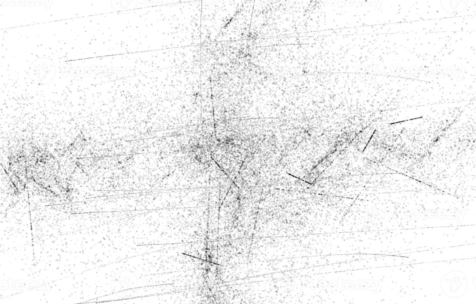 Grunge Black And White Urban. Dark Messy Dust Overlay Distress Background. Easy To Create Abstract Dotted, Scratched, Vintage Effect With Noise And Grain photo