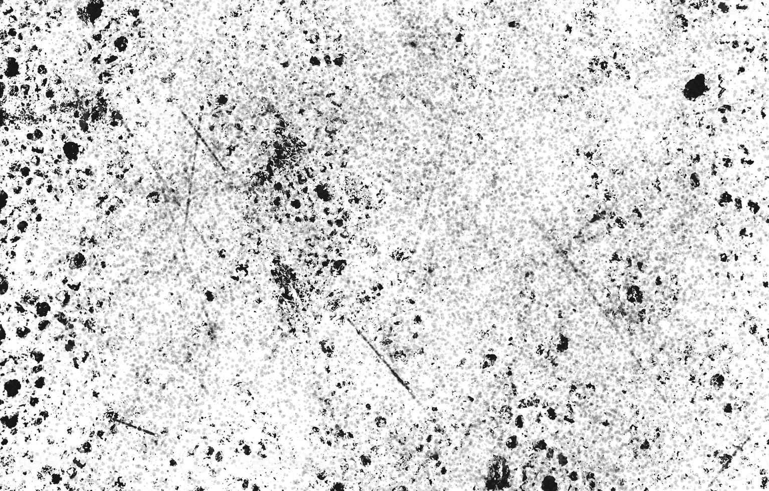 Dark Messy Dust Overlay Distress Background. Easy To Create Abstract Dotted, Scratched, Vintage Effect With Noise And Grain photo