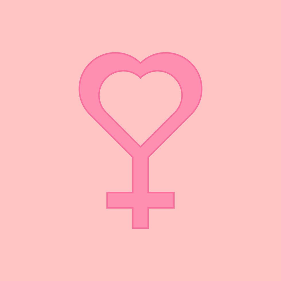 vector graphic illustration of women's equality day