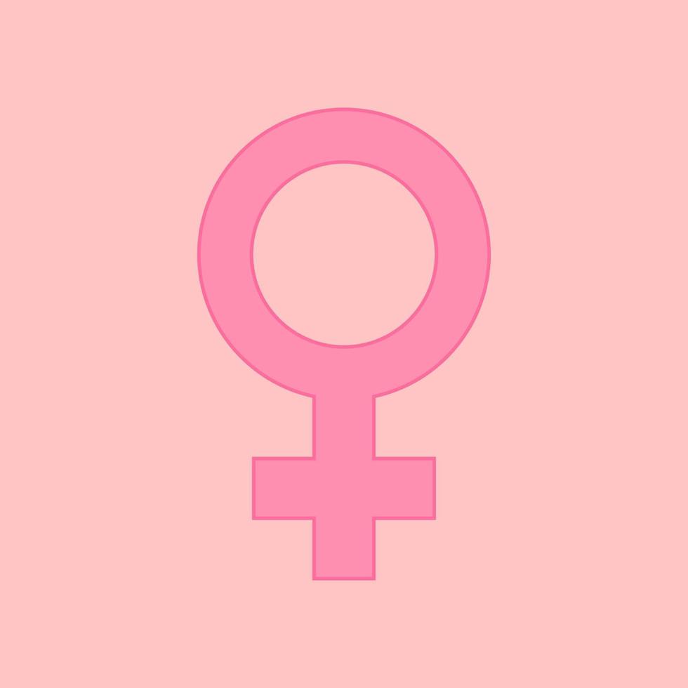 vector graphic illustration of women's equality day