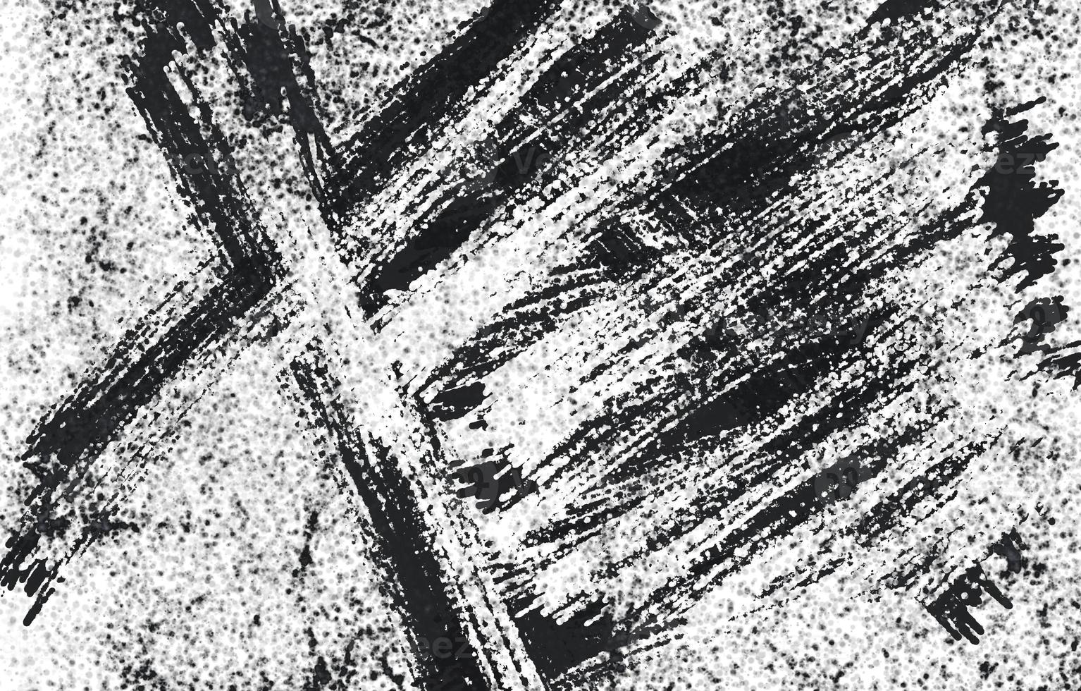 Distressed overlay texture of rusted peeled metal.Grunge Black And White Urban Texture. Dark Messy Dust Overlay Distress Background. photo