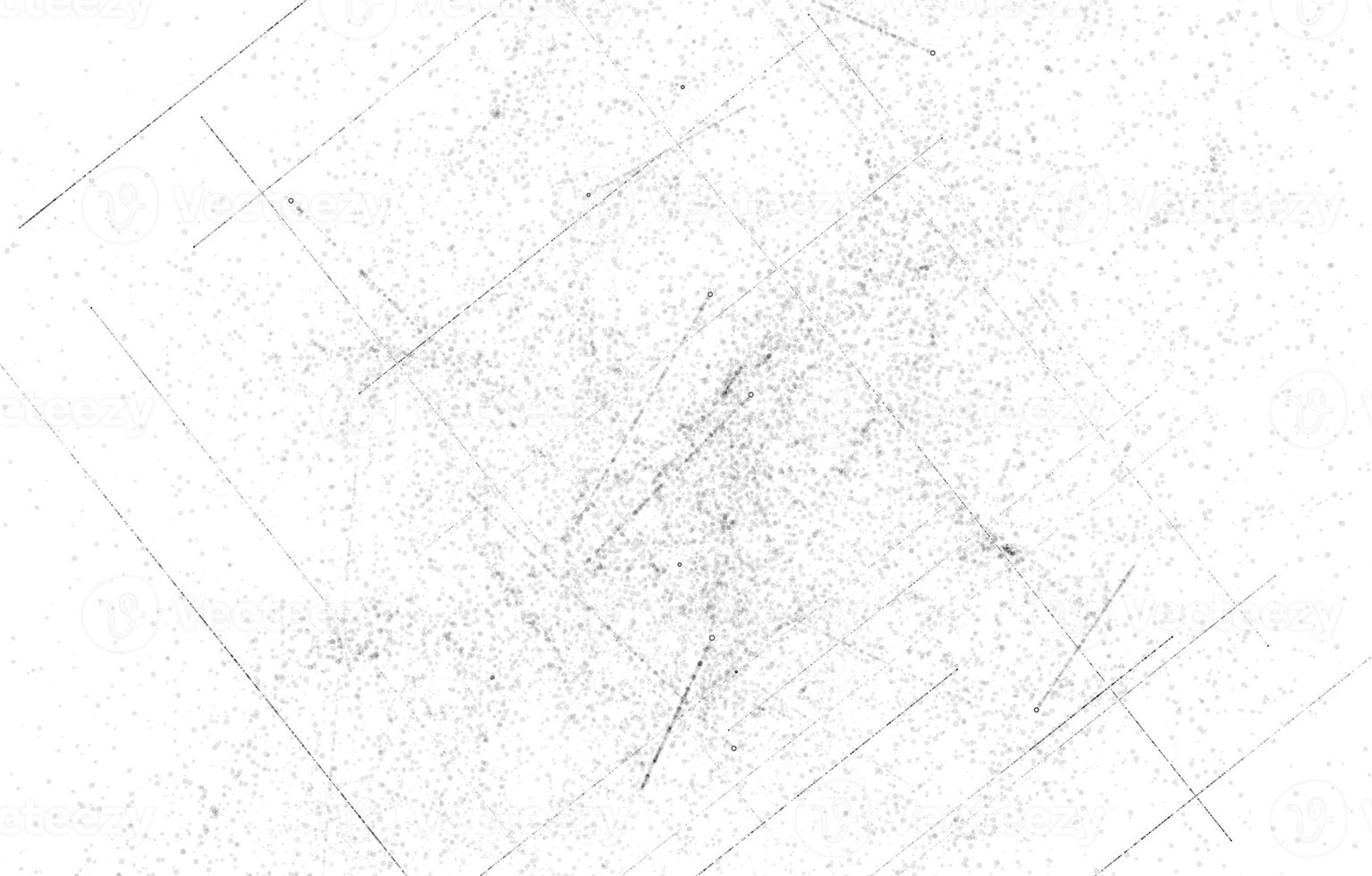 Monochrome particles abstract texture.Overlay illustration over any design to create grungy vintage effect and depth. photo