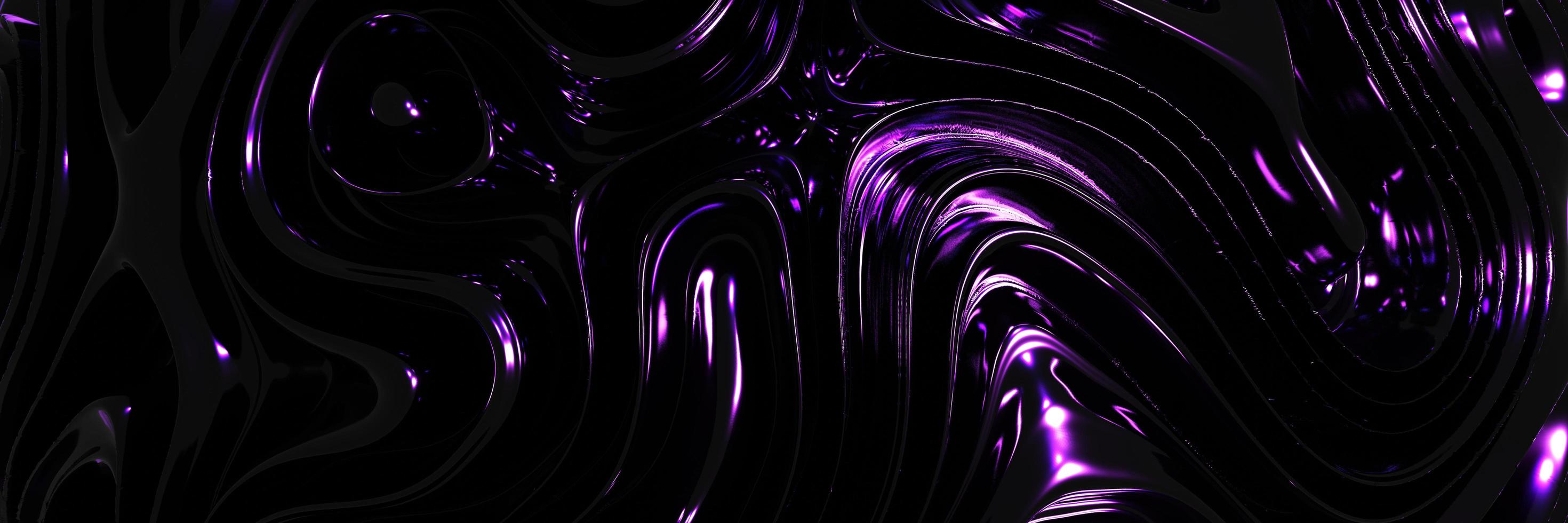3D Render, Abstract dark wavy lines background. Abstract liquid pattern modern background, Fluid colorful wavy texture, Voronoi Texture Wallpaper photo