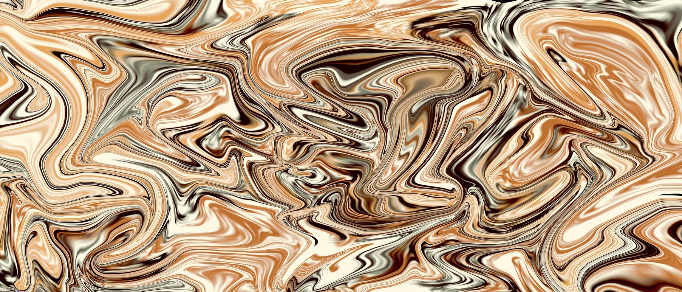 Abstract fluid art style with warm brown hues. To feel interesting and inspirational design backgrounds, wallpapers, websites, and clothing patterns. or fabric pattern photo
