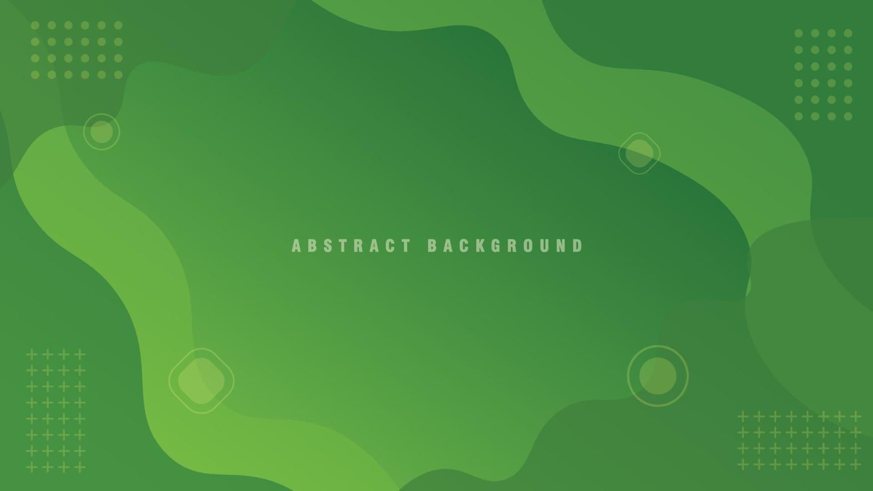 abstract fluid background with green color. gradient color vector