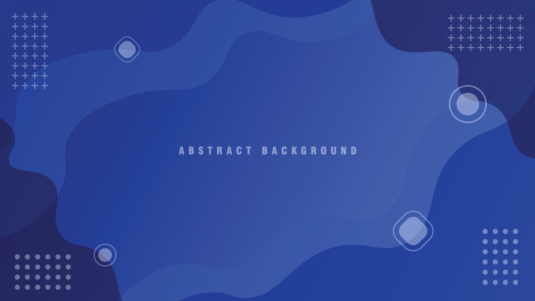 abstract fluid background with blue color. gradient color vector