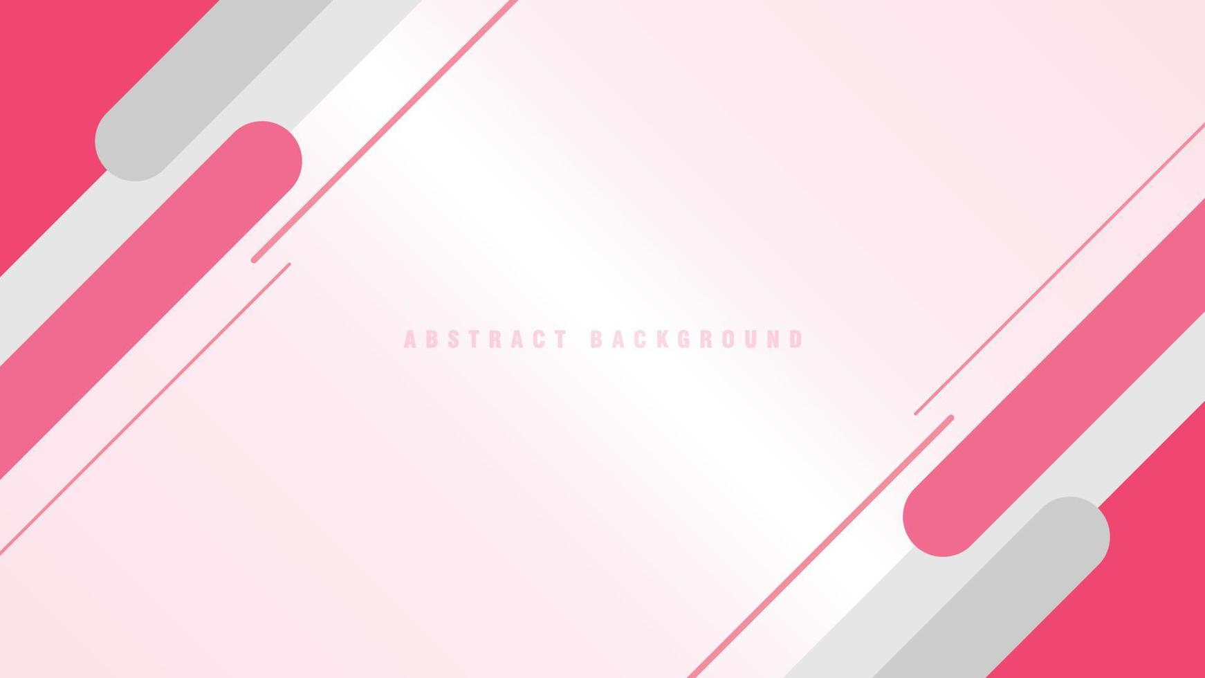 Colorful template banner and background with pink, grey and white color. Gradient color. vector