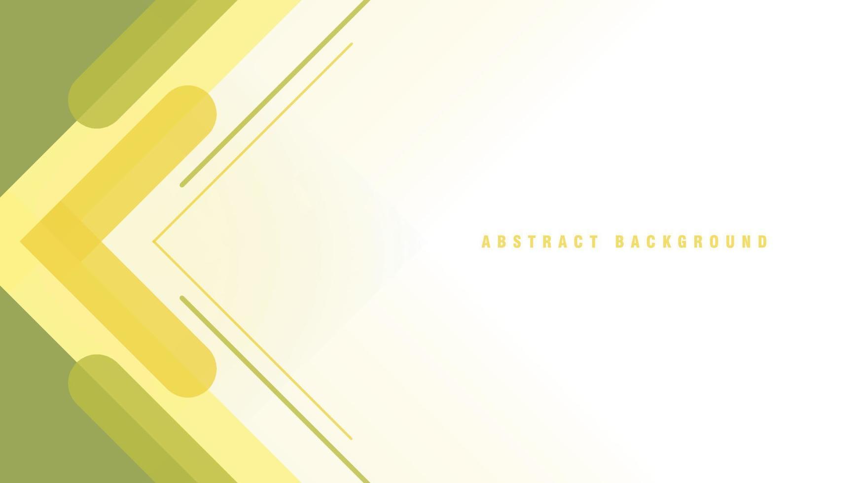 Colorful template banner and background with yellow, green and white color. Gradient color. vector