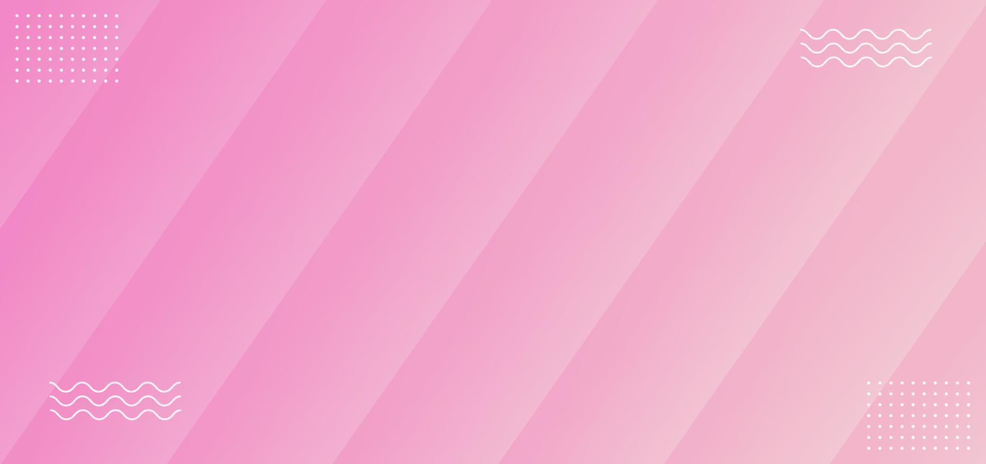 Abstract pink background with beautiful diagonal shapes vector