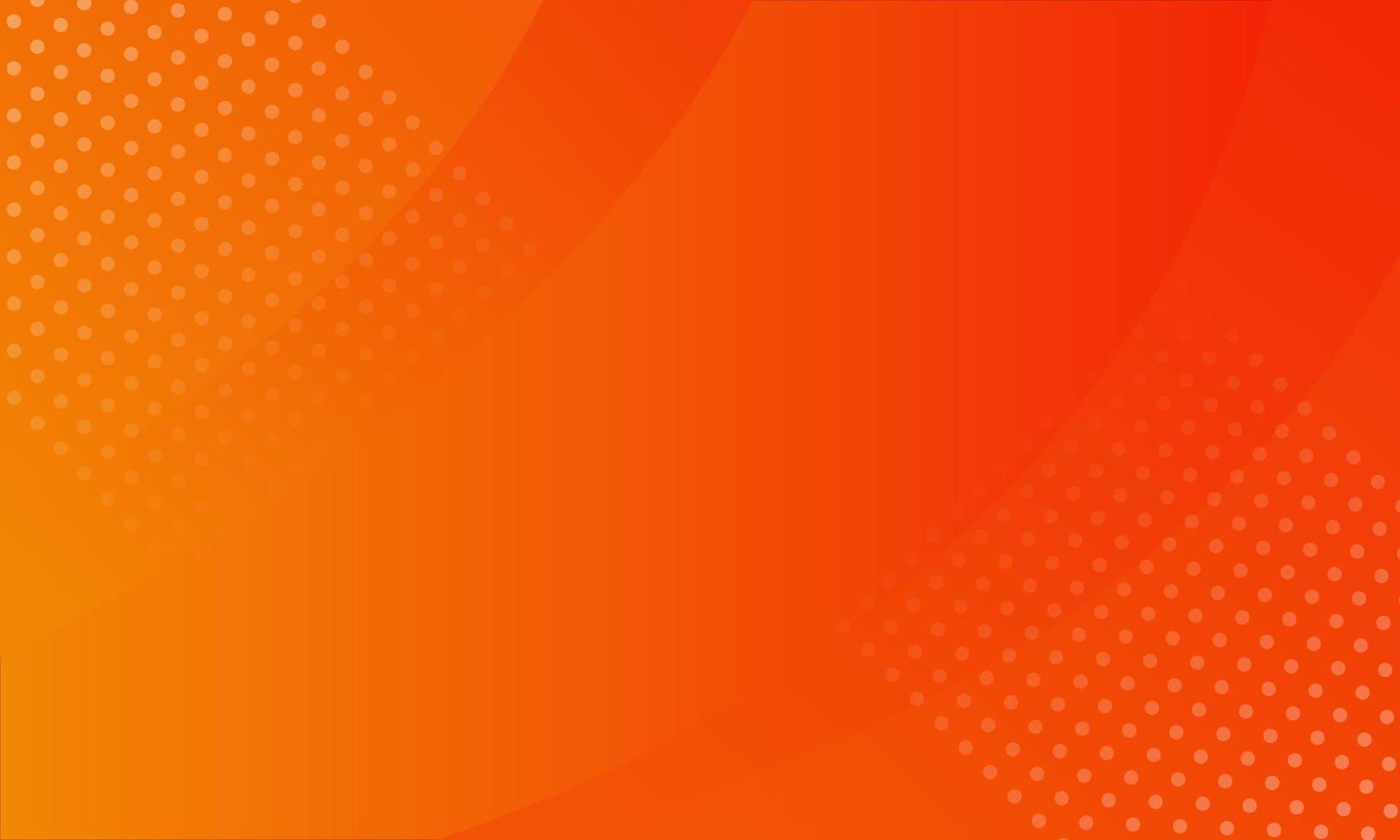 Orange modern abstract background for banner, landing page, poster, presentation or flyer vector