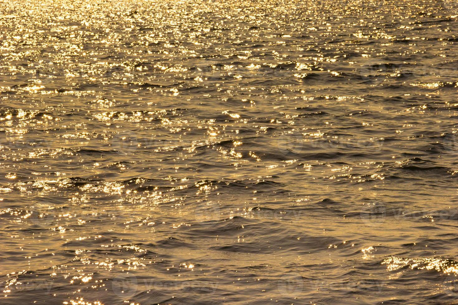 Golden water waves background photo