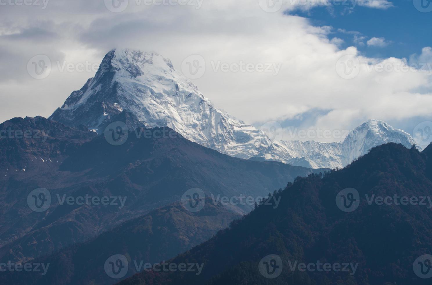 Annapurna south is a Sanskrit name which literally means full of food, but is normally translated as Goddess of the Harvests. photo