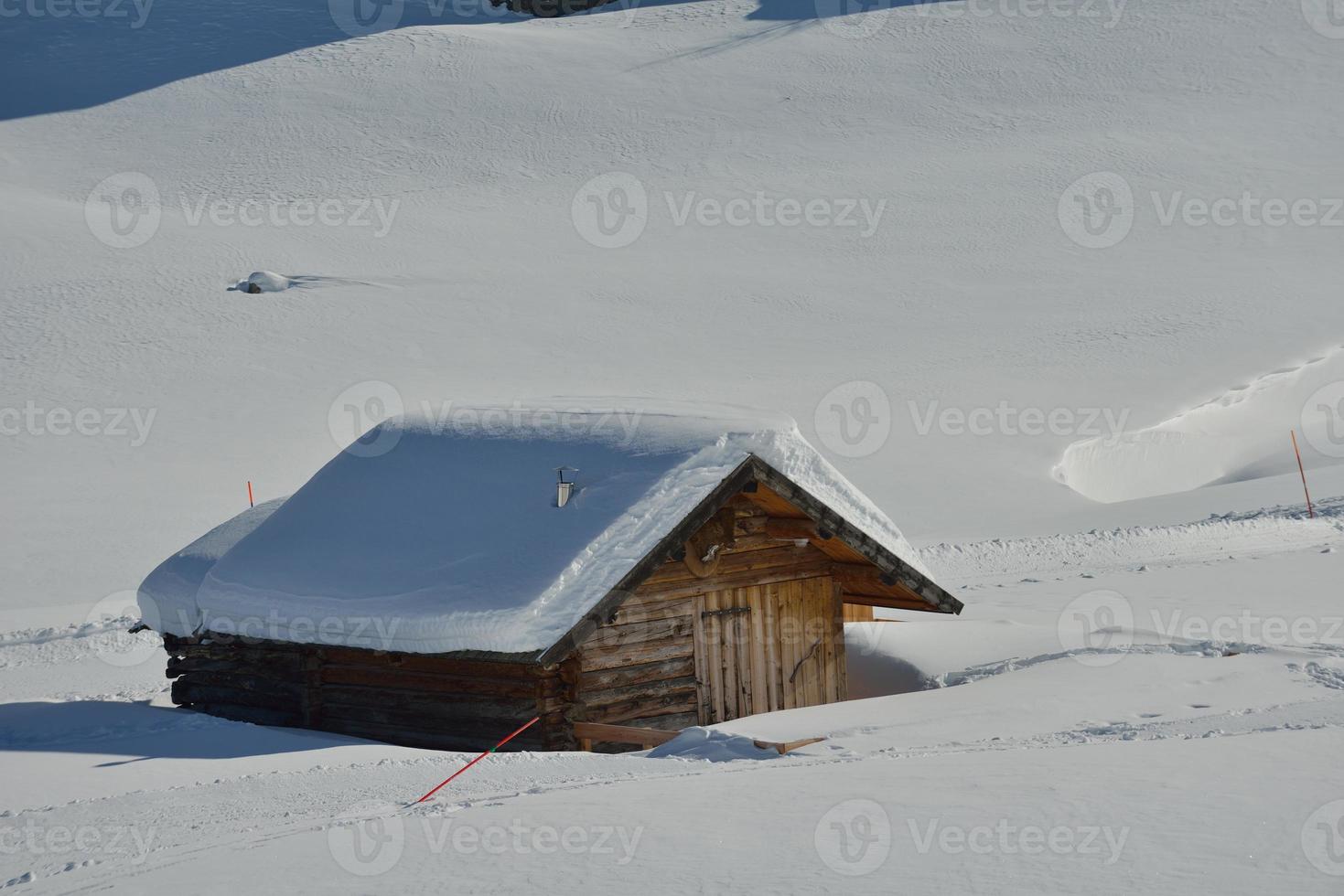 mountain winter nature photo