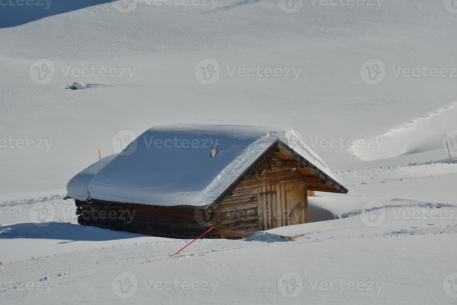 mountain winter nature photo