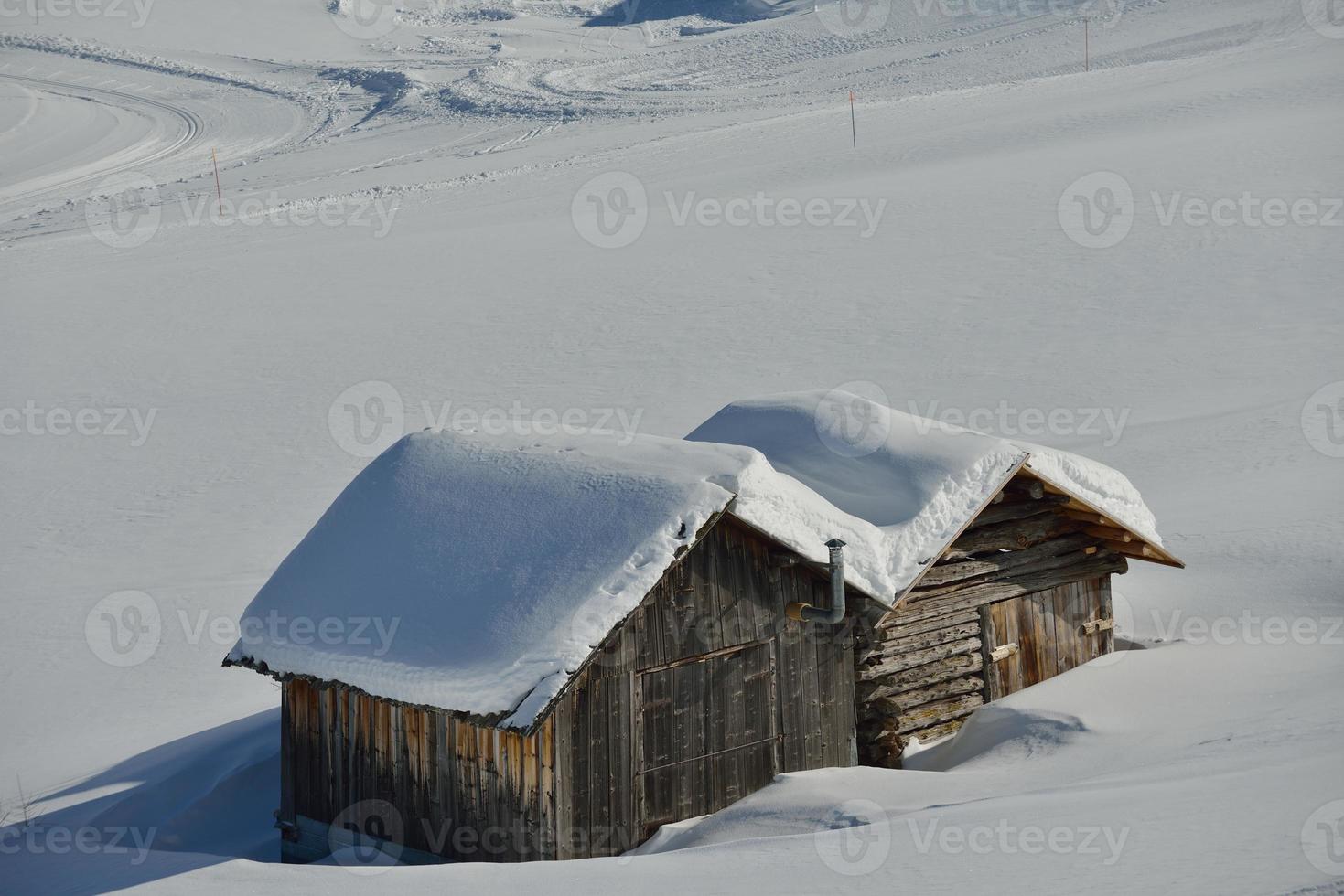 mountain winter nature photo