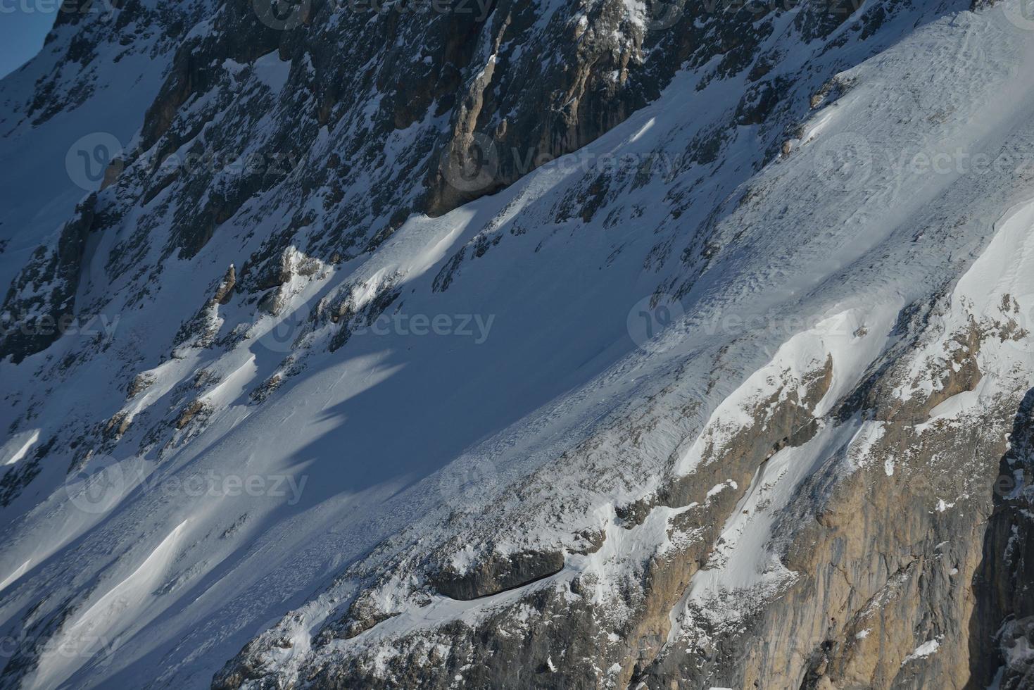 mountain winter nature photo